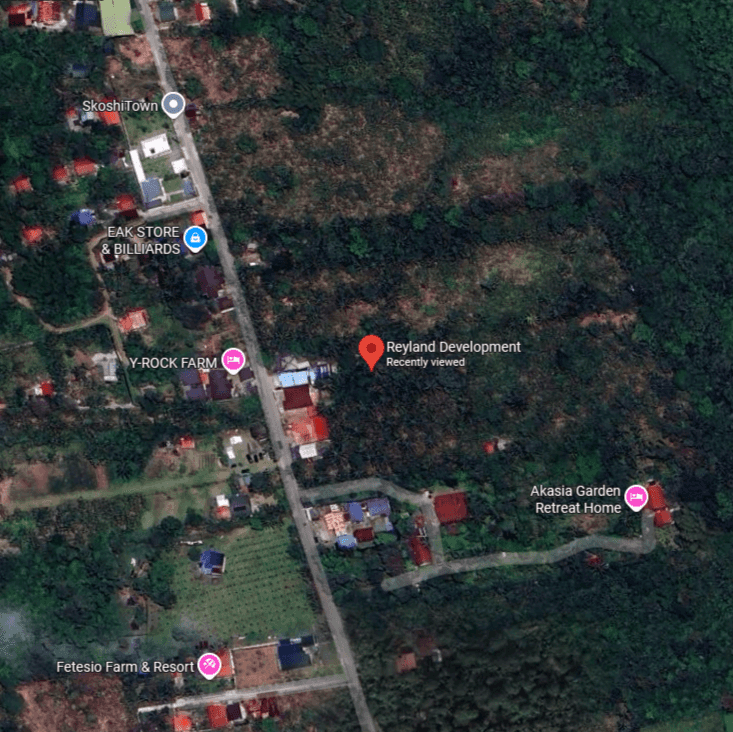 Reyland Development Location Map